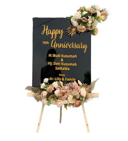 Papan Bunga Akrilik Wonokeling